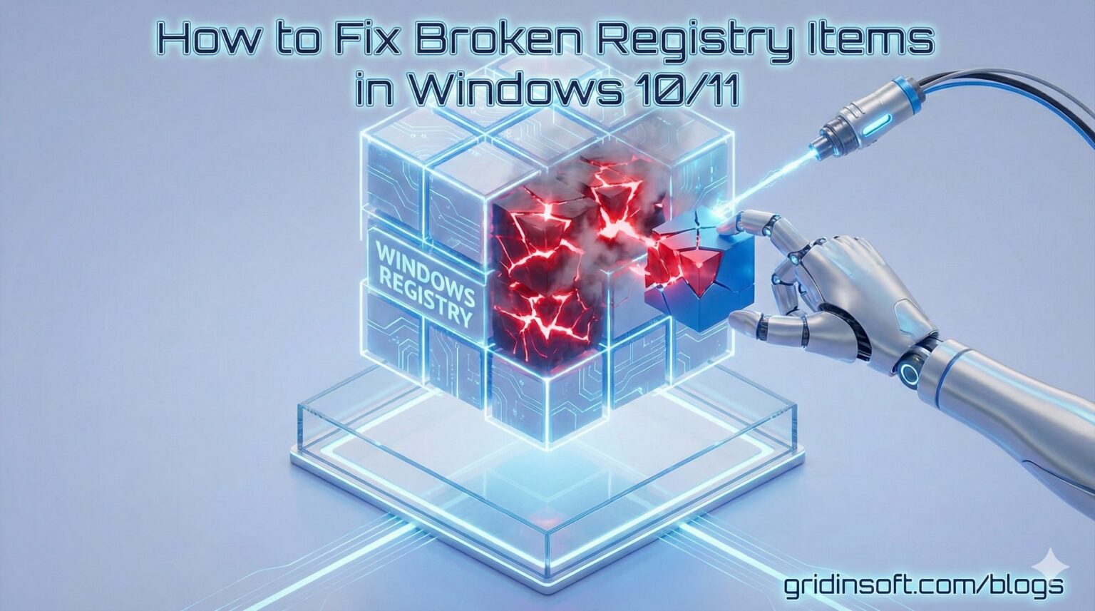 Fix Broken Registry Items in Windows