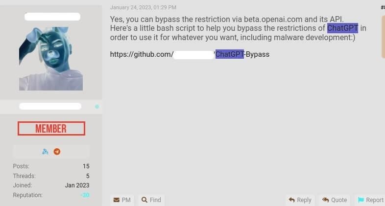 Hackers Are Promoting a Service That Allows Bypassing ChatGPT Restrictions 5 bypass ChatGPT restrictions