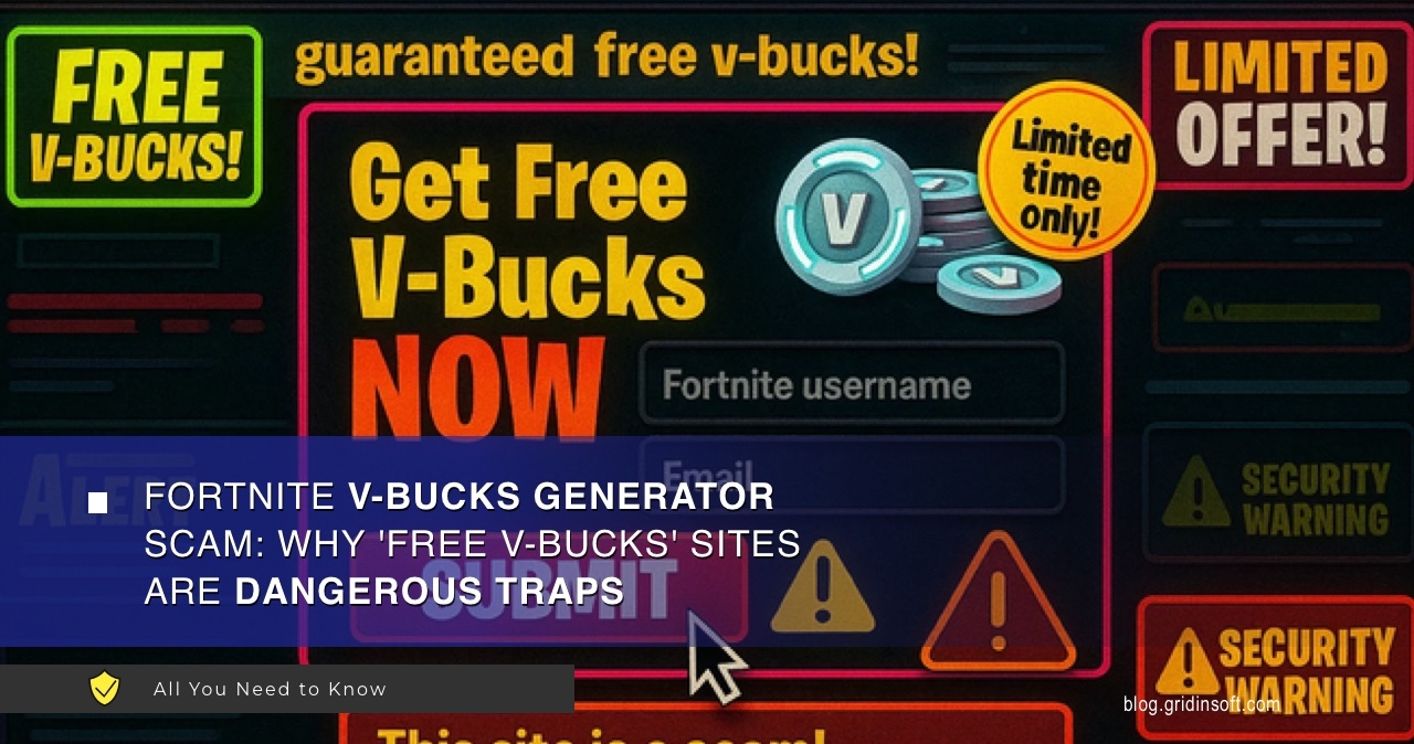 Free V-Bucks Generator Scam