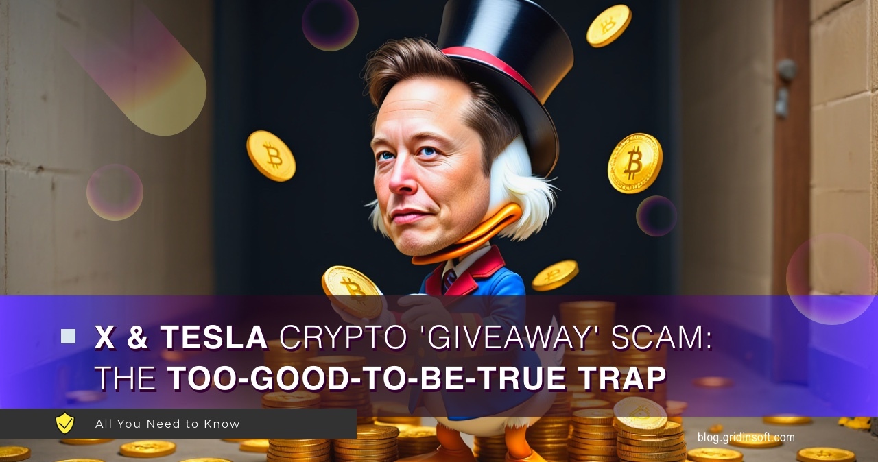 X and Tesla Crypto Giveaway Scam The Too Good to Be True Trap Elon Musk's "Double Your Crypto" Scams: Too Good To Be True
