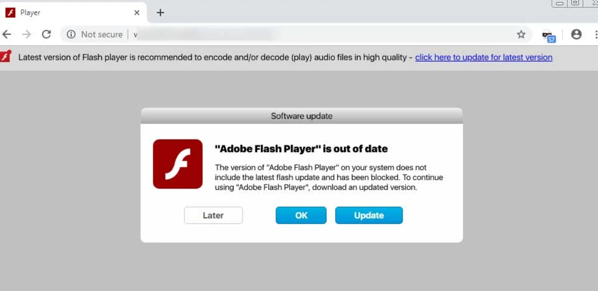 Strength Adware - What Is Strength App? 2 Update Flash Player Scam