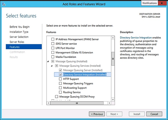 MSMQ Vulnerability Allows Remote Code Execution 2 MSMQ setup