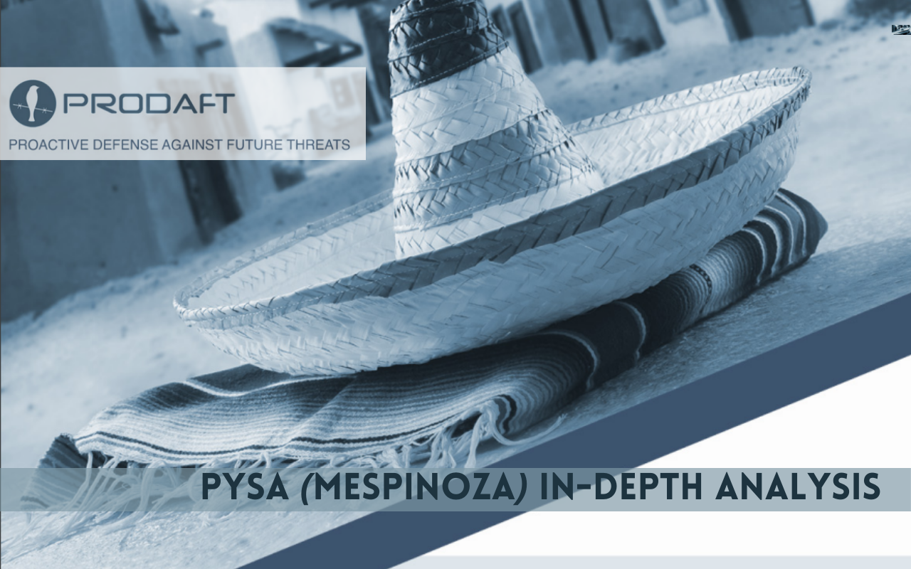 PRODAFT Published PYSA Ransomware Report 1 Untitled 2280 × 1300 px 1280 × 800 px 1 PRODAFT Published PYSA Ransomware Report