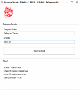 Octalyn Stealer: How This Threat Steals Passwords, Crypto & Browser Data 2 Version Telegram Of Octalyn Stealer