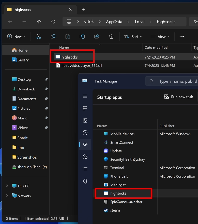 PUABundler:Win32/MediaGet 10 highsocks.exe screenshot