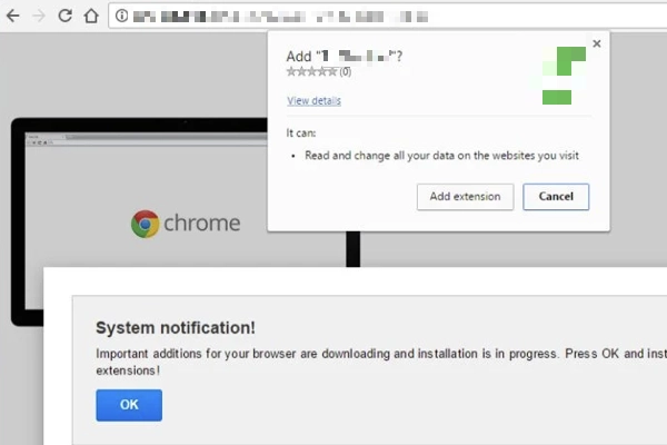 Chromstera Browser 8 Malicious advertising screenshot