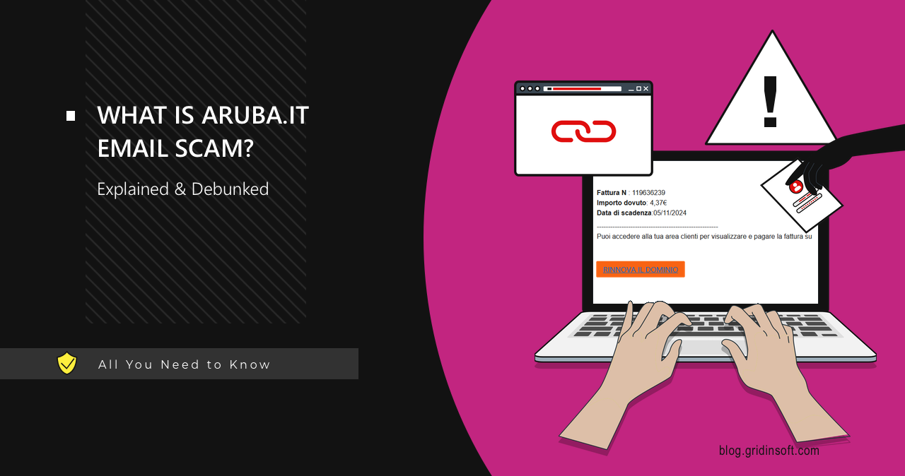 Aruba.it Email Scam 1 What is Aruba.it Email Scam?