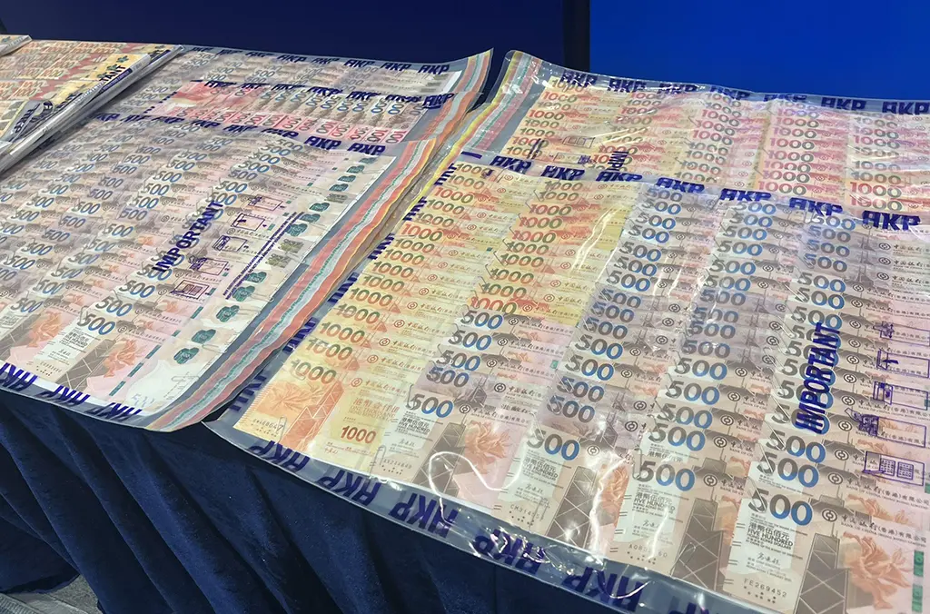 INTERPOL Reports Finishing Huge Anti-Financial Crime Operation 2 Confiscated money