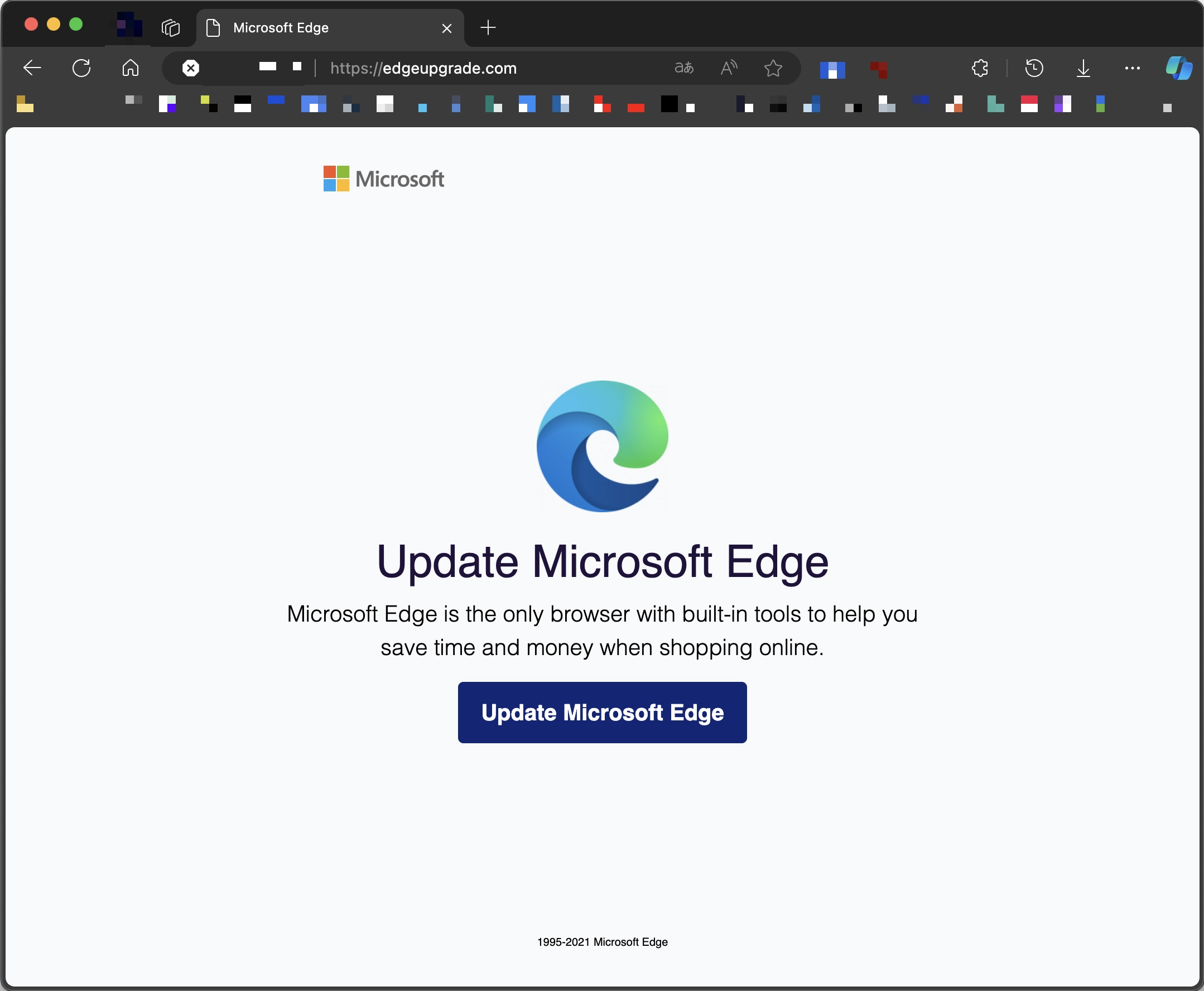 FakeUpdate Campaign Spreads WarmCookie Virus in France 2 FakeUpdate site screenshot