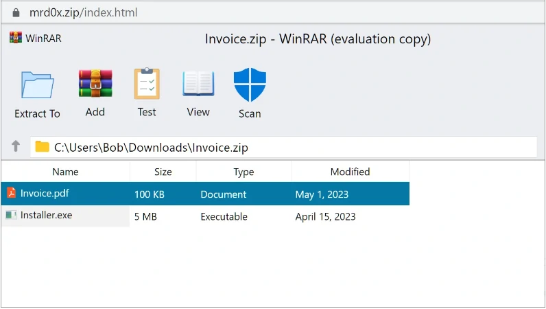 The Browser file archiver