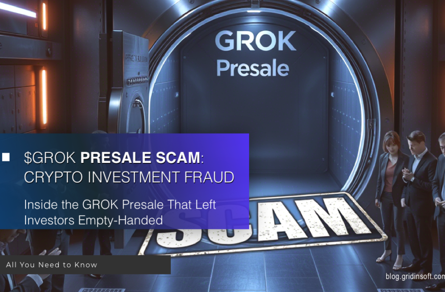 $GROK Presale Scam: Crypto Investment Fraud