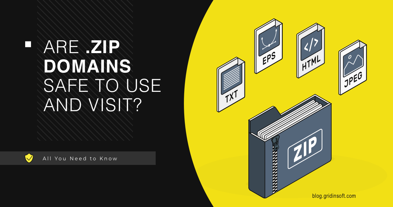 Phishing Dangers of .zip Domains