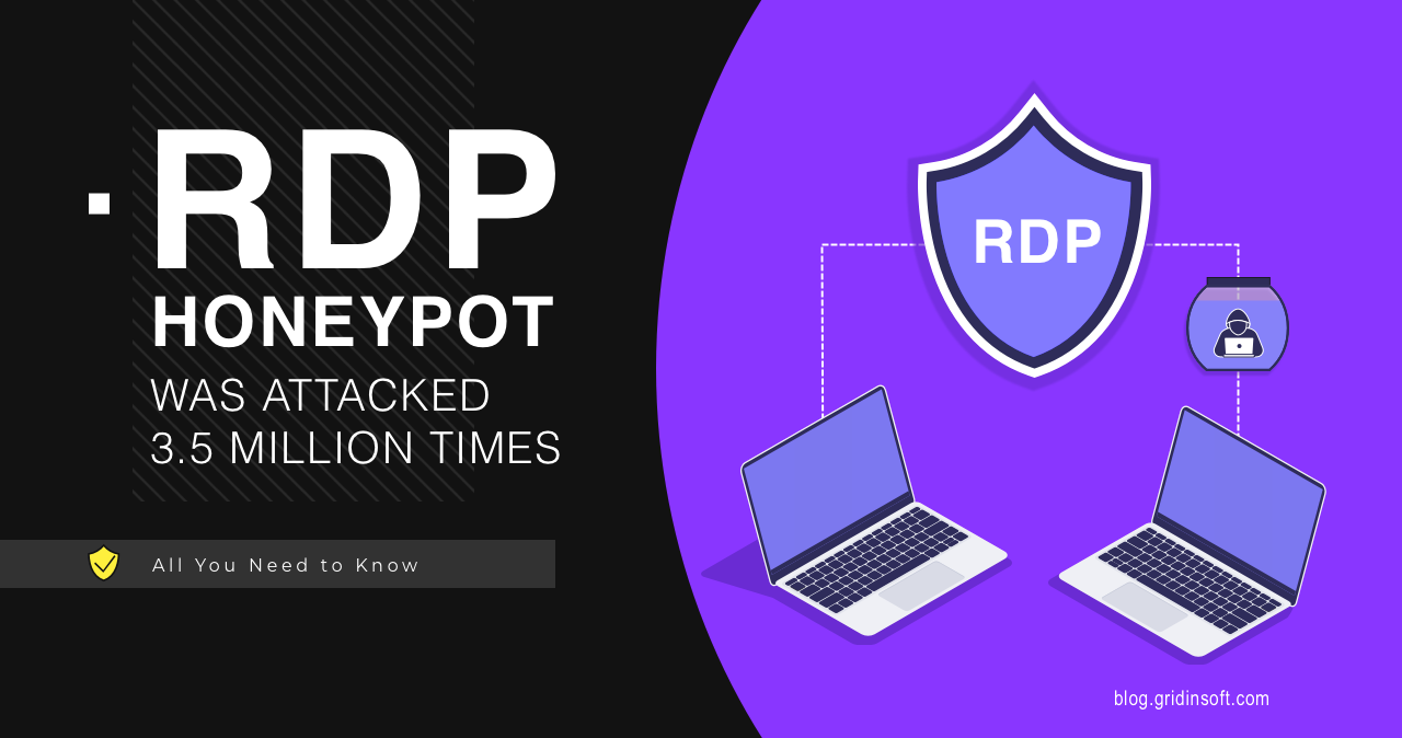 RDP Honeypot Was Attacked 3.5 Million Times 1 RDP Honeypot Counted for 3.5 Million Attacks