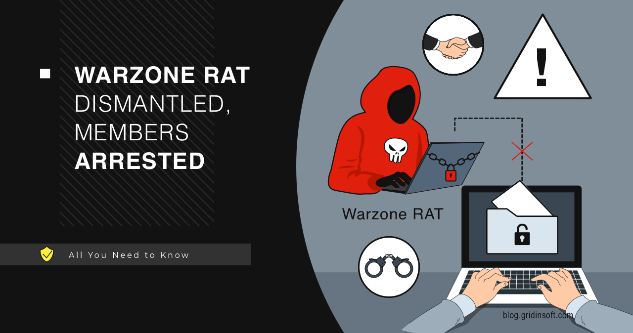 Warzone RAT Dismantled, Members Arrested 1 US DoJ stops Warzone RAT and arrests its operators