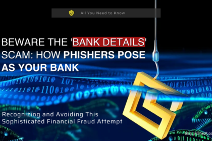 What is "Bank Details" email scam?