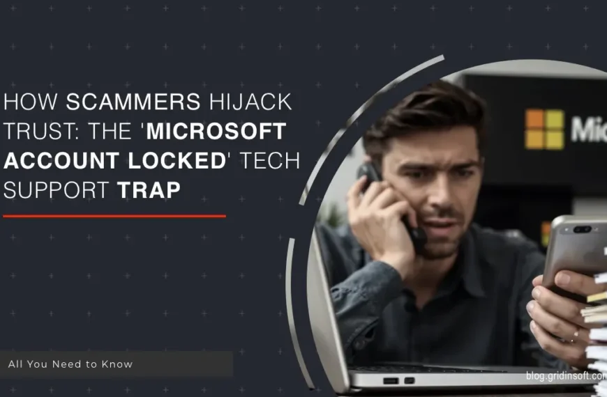 “Microsoft Account Locked” scam Overview
