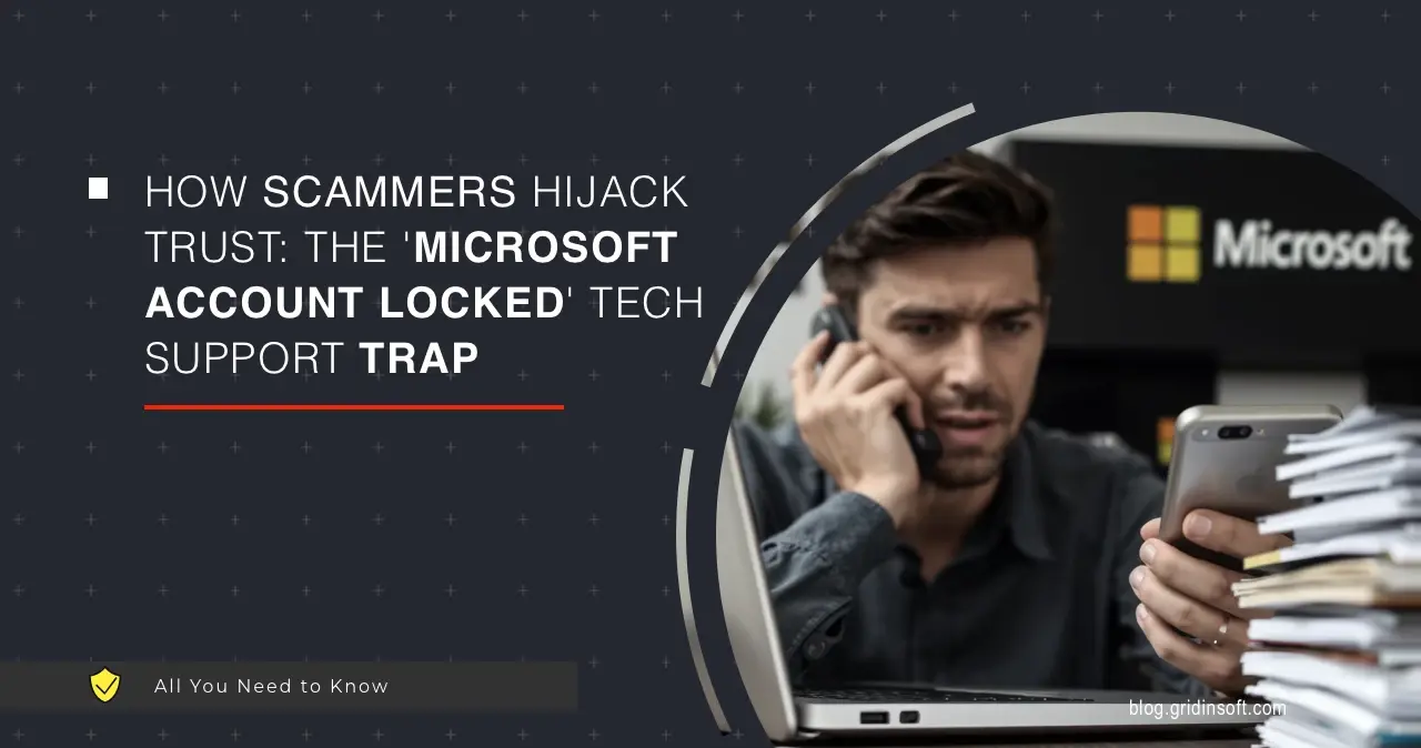 Microsoft Account Locked 1 “Microsoft Account Locked” scam Overview