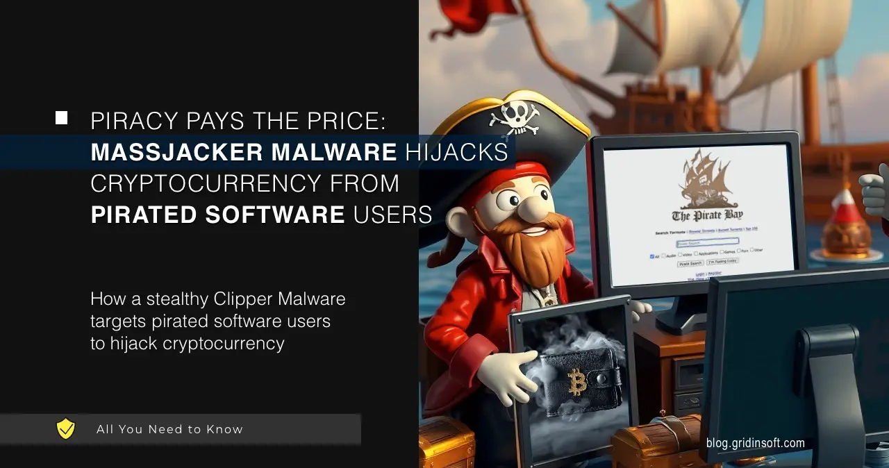 MassJacker Malware Targets Pirated Software Users