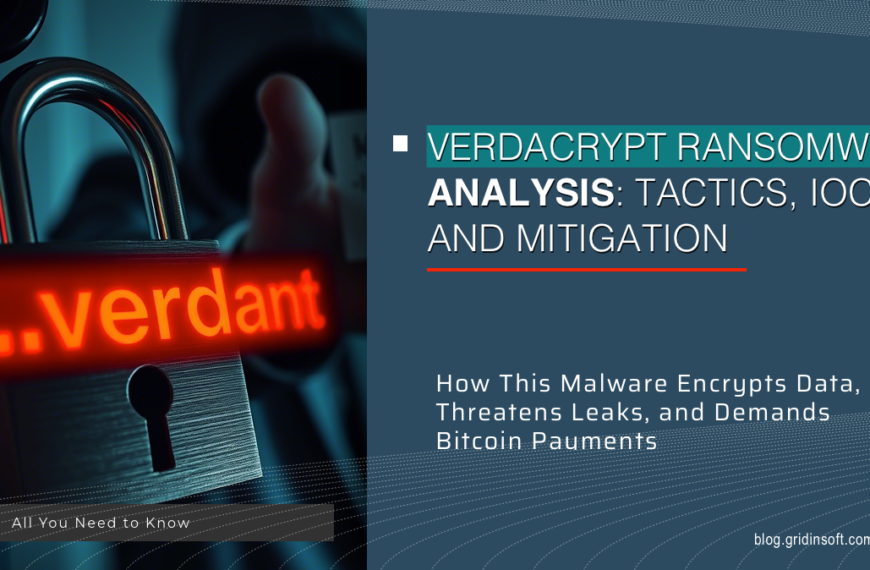 What is VerdaCrypt ransomware?