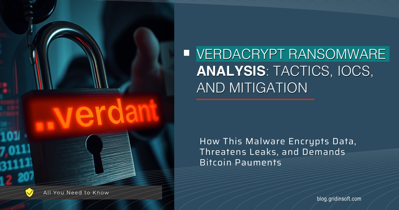 What is VerdaCrypt ransomware?
