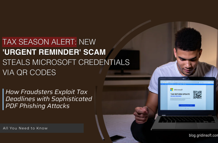 Urgent Reminder Tax Scam: Malicioius QR Codes in Emails Ahead of Tax Deadline