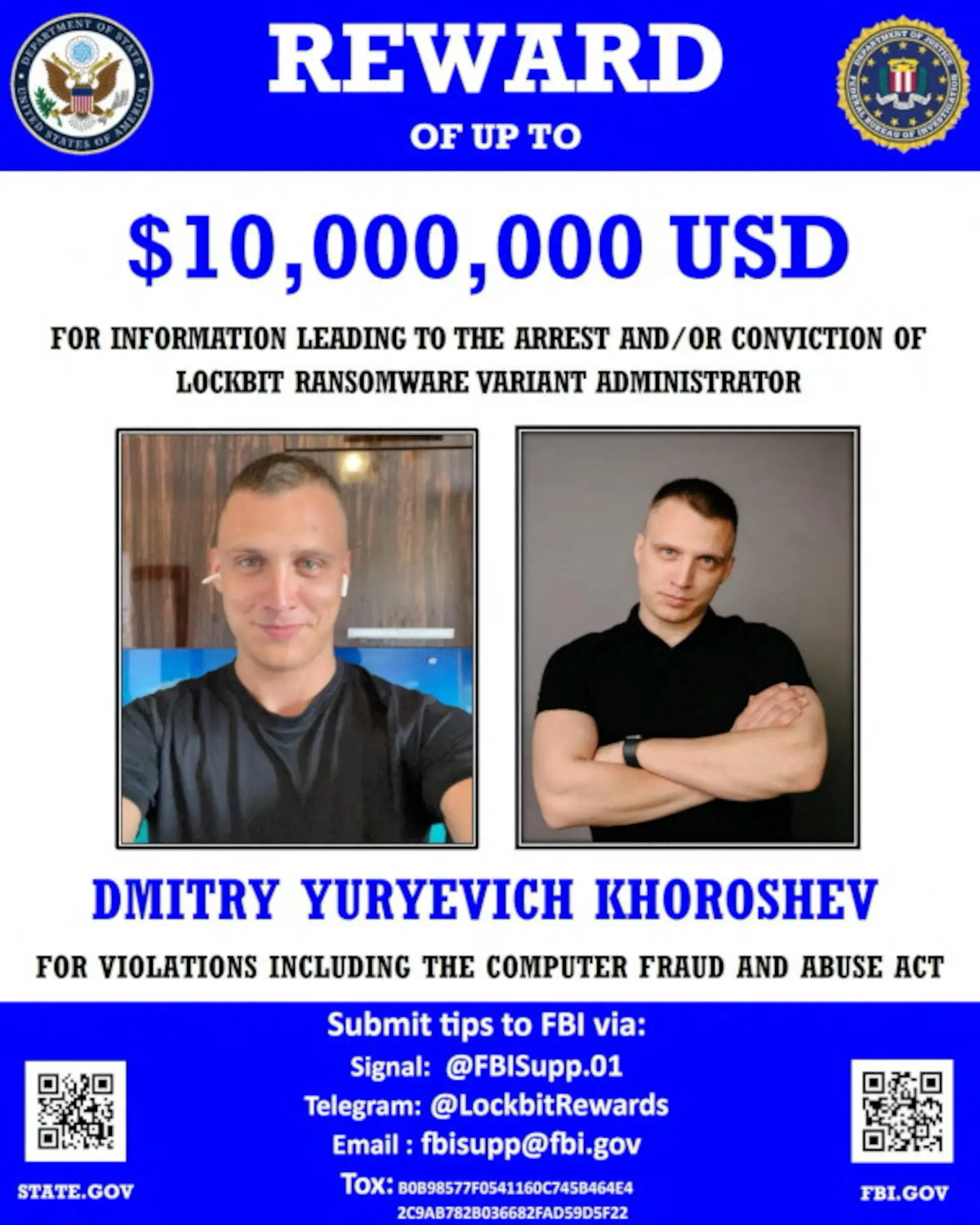 LockBit Ransomware Developer Arrested and Extradicted in Israel 4 Khoroshev image