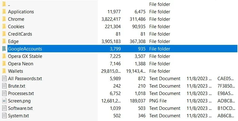 Data collection from Lumma Stealer