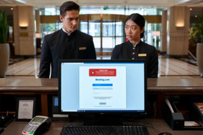 Cybercriminal campaign exploiting Booking.com
