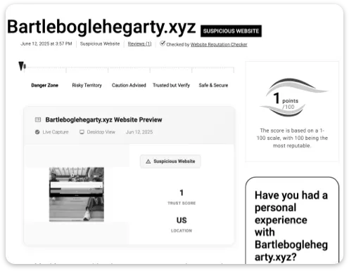domain reputation report